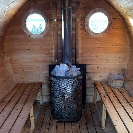 Witowianskie Domki Z Kominkiem, Jacuzzi I Sauna Dzianisz Extérieur photo