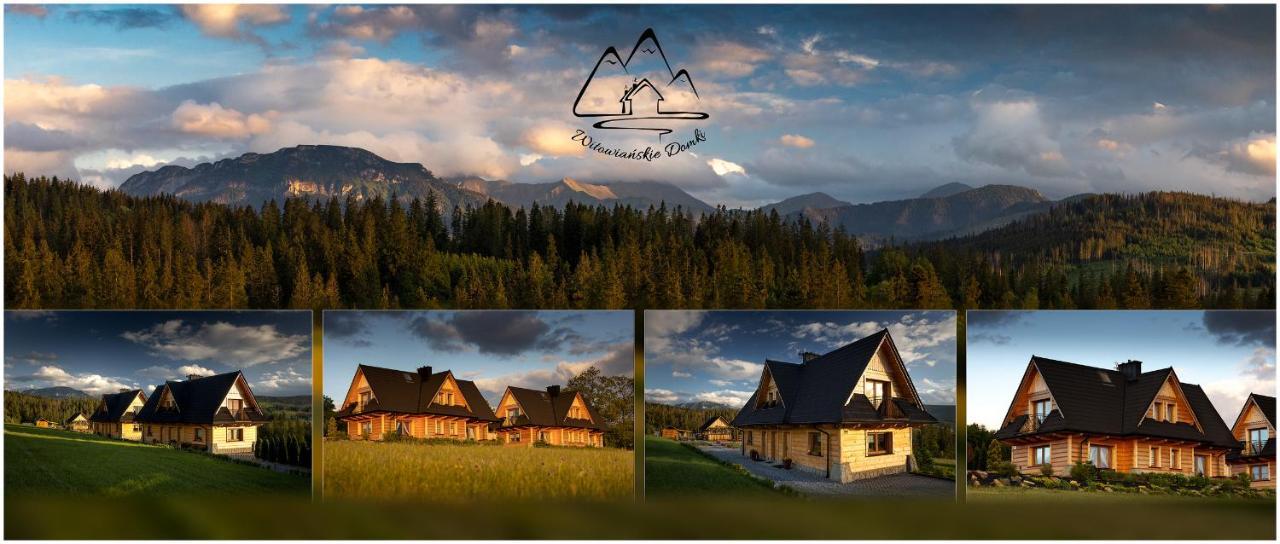 Witowianskie Domki Z Kominkiem, Jacuzzi I Sauna Dzianisz Extérieur photo