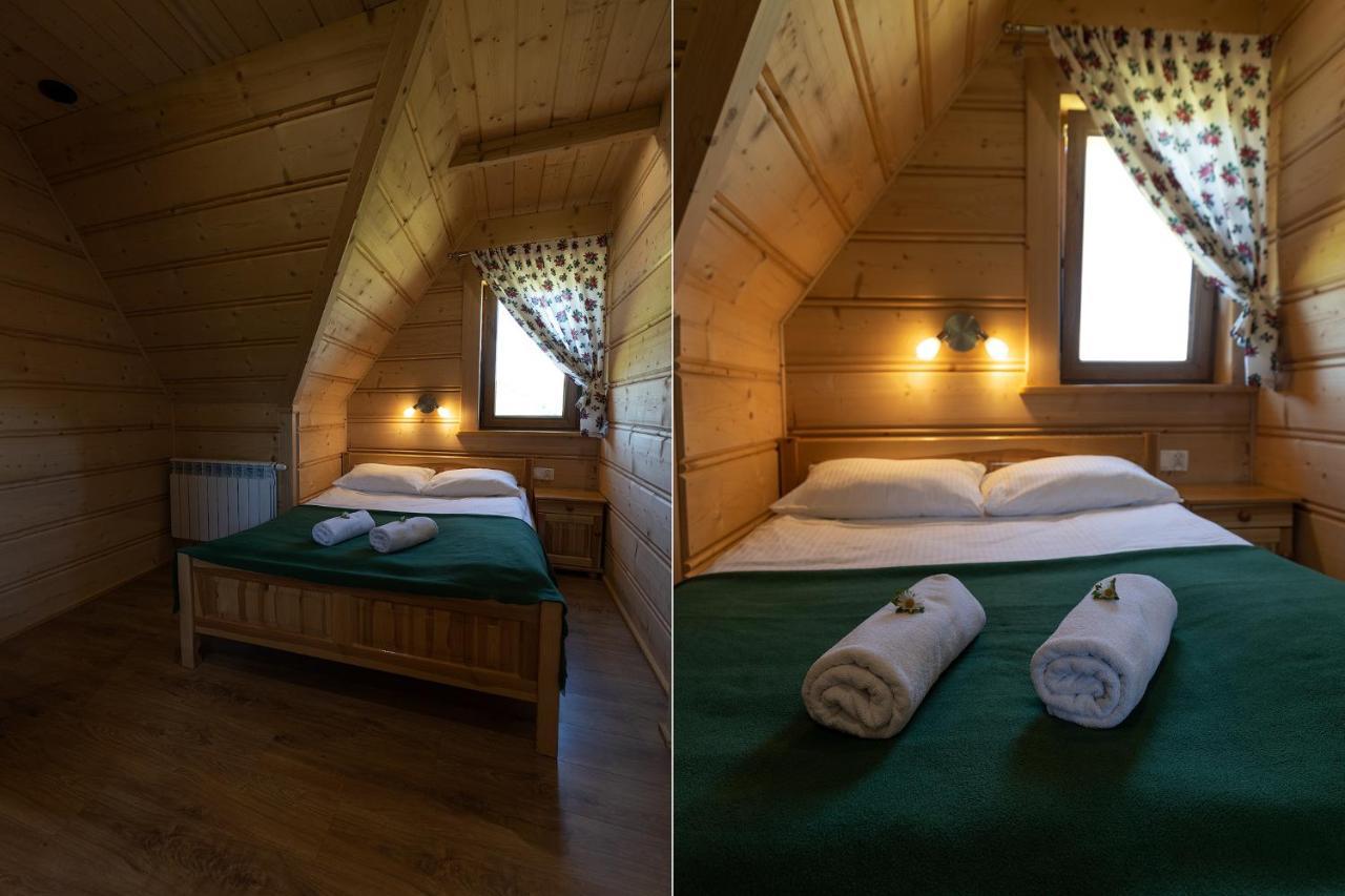 Witowianskie Domki Z Kominkiem, Jacuzzi I Sauna Dzianisz Extérieur photo