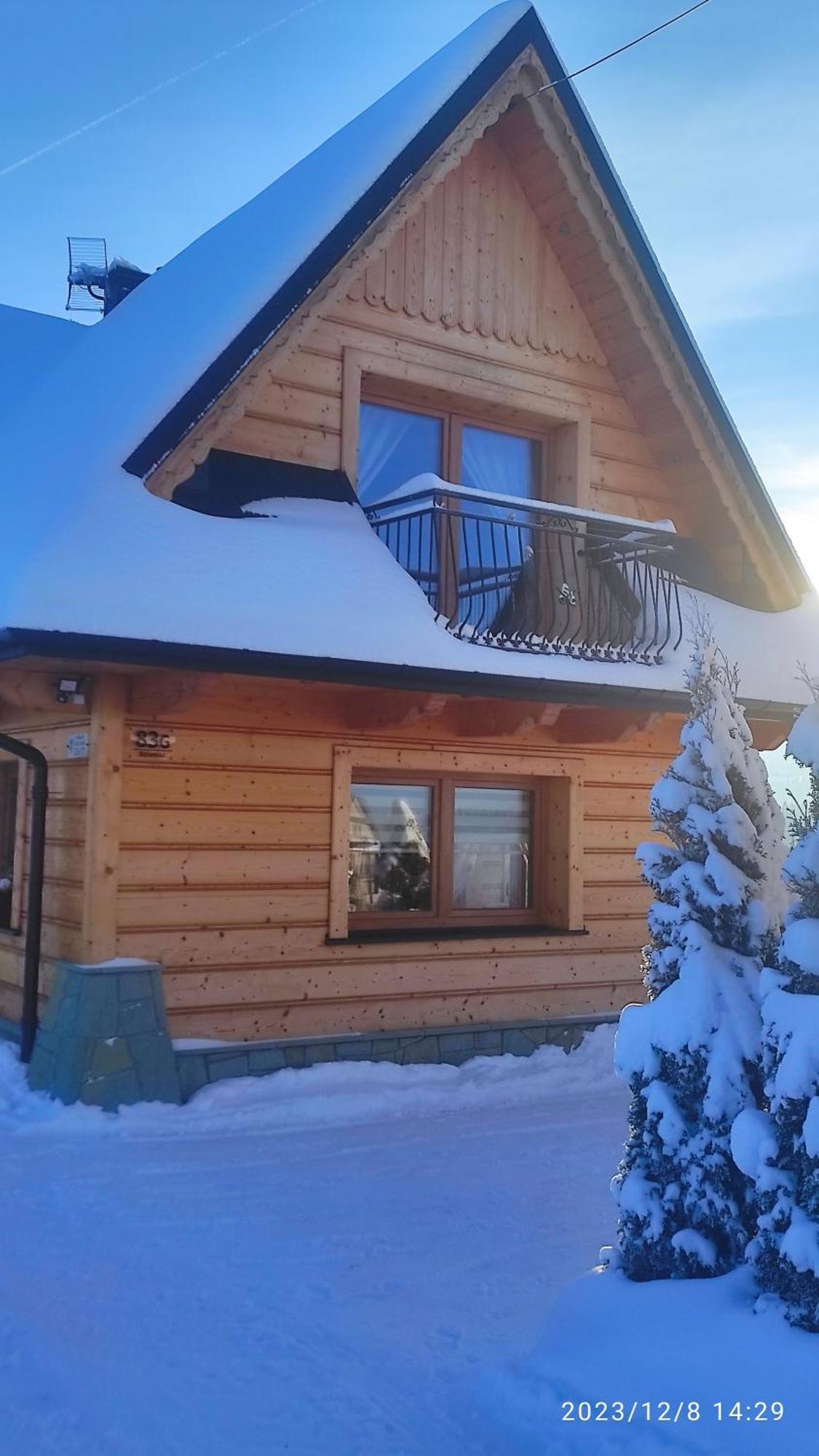 Witowianskie Domki Z Kominkiem, Jacuzzi I Sauna Dzianisz Extérieur photo