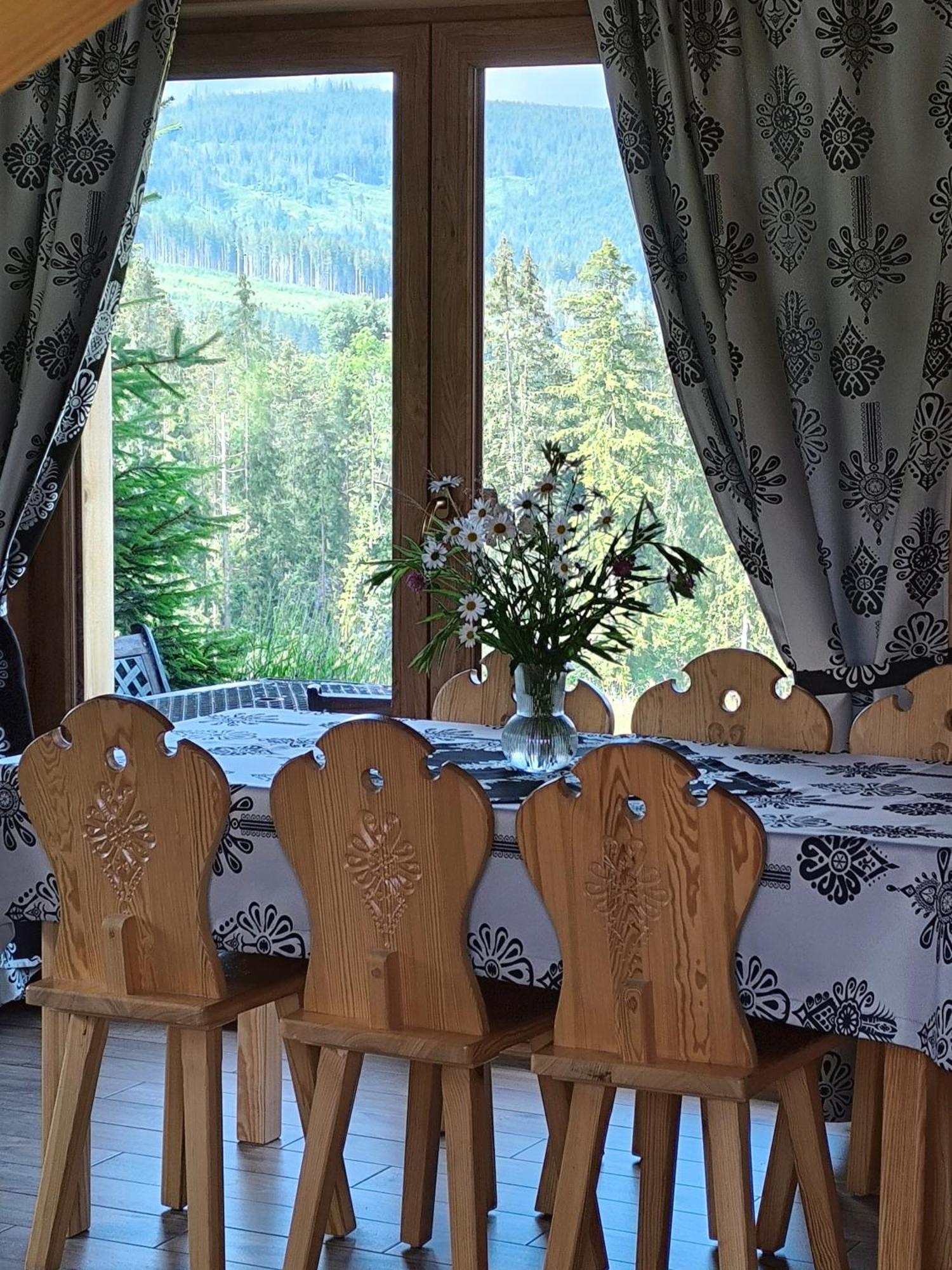 Witowianskie Domki Z Kominkiem, Jacuzzi I Sauna Dzianisz Extérieur photo
