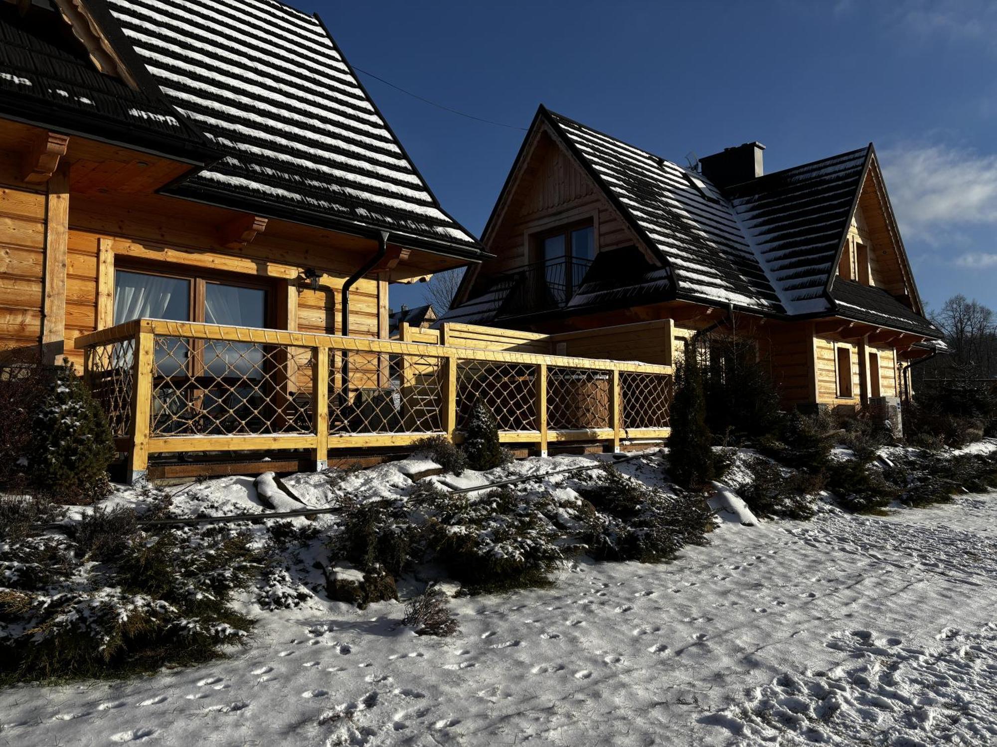 Witowianskie Domki Z Kominkiem, Jacuzzi I Sauna Dzianisz Extérieur photo