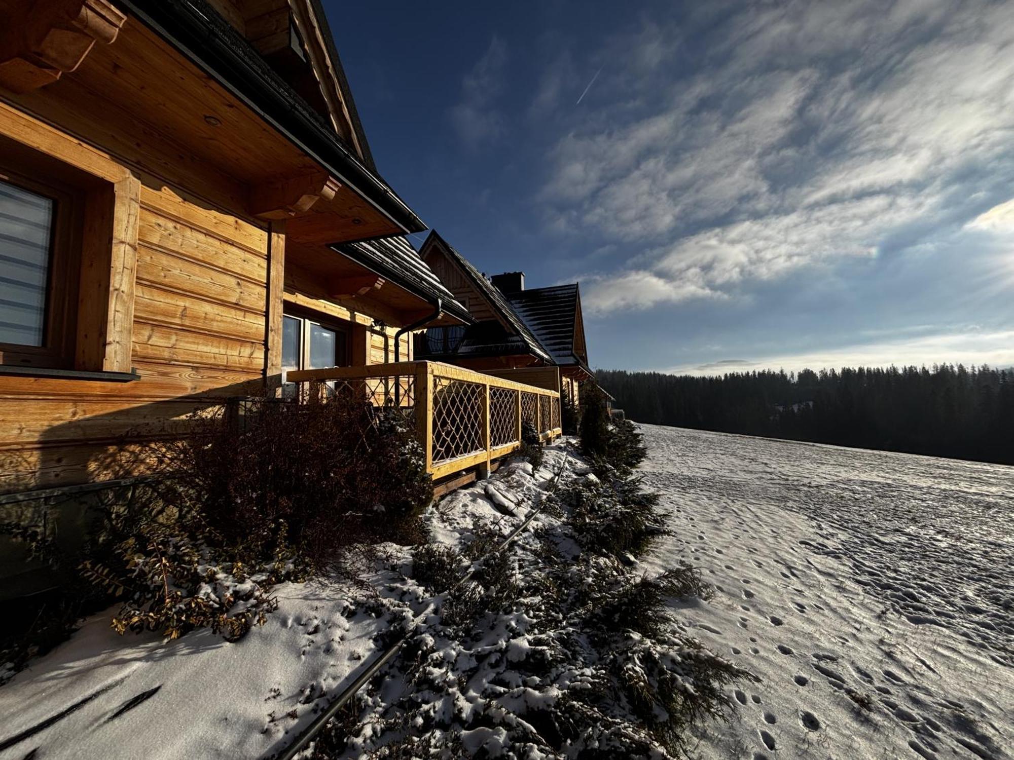 Witowianskie Domki Z Kominkiem, Jacuzzi I Sauna Dzianisz Extérieur photo